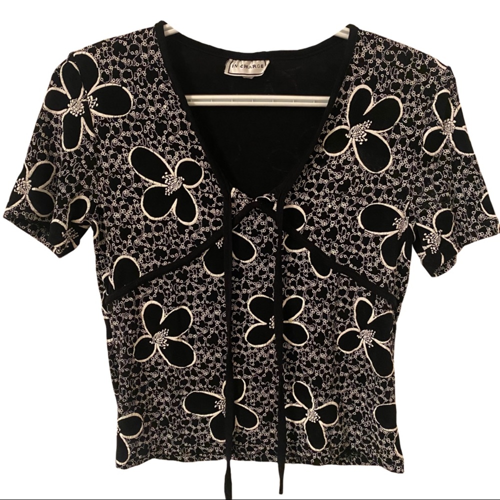 2000s Floral Top